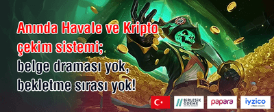 Hoş Geldin Bonusu promotion